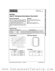FST3257 datasheet pdf Fairchild Semiconductor