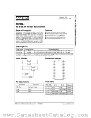 FST3384 datasheet pdf Fairchild Semiconductor