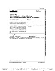 FSTD162861 datasheet pdf Fairchild Semiconductor