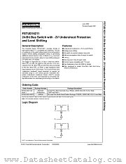 FSTUD16211 datasheet pdf Fairchild Semiconductor