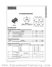 FYV0203DP datasheet pdf Fairchild Semiconductor