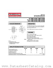 GMA7975CA datasheet pdf Fairchild Semiconductor