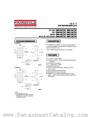 GMA8475C datasheet pdf Fairchild Semiconductor