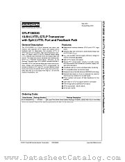 GTLP10B320 datasheet pdf Fairchild Semiconductor