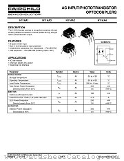 H11AA1 datasheet pdf Fairchild Semiconductor