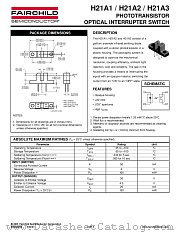 H21A2 datasheet pdf Fairchild Semiconductor