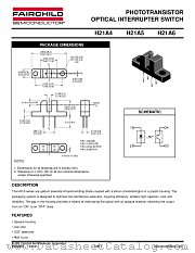 H21A4 datasheet pdf Fairchild Semiconductor