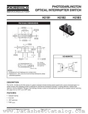 H21B1 datasheet pdf Fairchild Semiconductor