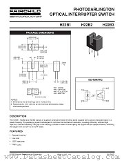 H22B1 datasheet pdf Fairchild Semiconductor