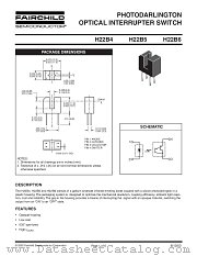 H22B5 datasheet pdf Fairchild Semiconductor