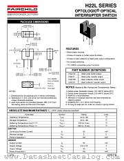 H22LOI datasheet pdf Fairchild Semiconductor