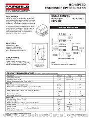 HCPL-0500 datasheet pdf Fairchild Semiconductor