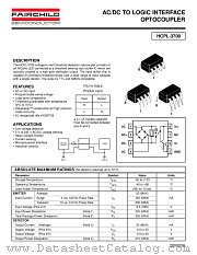 HCPL-3700 datasheet pdf Fairchild Semiconductor
