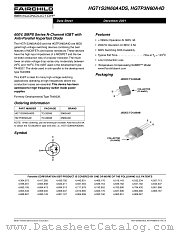 HGT1S3N60A4DS datasheet pdf Fairchild Semiconductor
