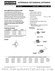 HGT1S3N60A4S datasheet pdf Fairchild Semiconductor