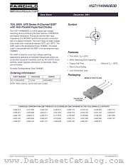 HGT1Y40N60B3D datasheet pdf Fairchild Semiconductor