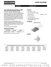 HGTG11N120CND datasheet pdf Fairchild Semiconductor