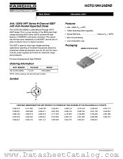 HGTG18N120BND datasheet pdf Fairchild Semiconductor