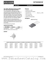 HGTG20N60C3D datasheet pdf Fairchild Semiconductor