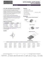 HGTP12N60B3 datasheet pdf Fairchild Semiconductor