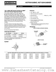 HGTP2N120BND datasheet pdf Fairchild Semiconductor