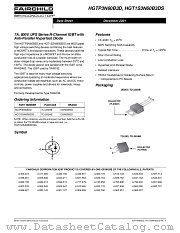 HGTP3N60B3D datasheet pdf Fairchild Semiconductor