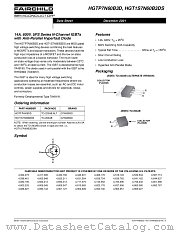 HGTP7N60B3D datasheet pdf Fairchild Semiconductor