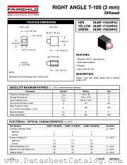 HLMP-1700.MP4C datasheet pdf Fairchild Semiconductor