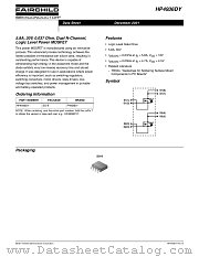 HP4936DY datasheet pdf Fairchild Semiconductor