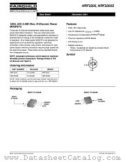 HRF3205 datasheet pdf Fairchild Semiconductor