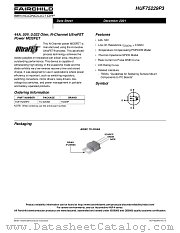 HUF75229P3 datasheet pdf Fairchild Semiconductor
