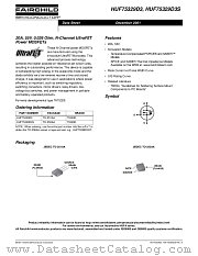 HUF75329D3S datasheet pdf Fairchild Semiconductor
