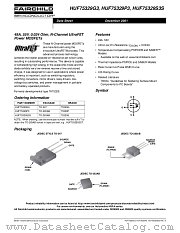 HUF75329S3S datasheet pdf Fairchild Semiconductor