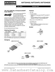 HUF75344G3 datasheet pdf Fairchild Semiconductor