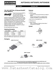 HUF75345P3 datasheet pdf Fairchild Semiconductor
