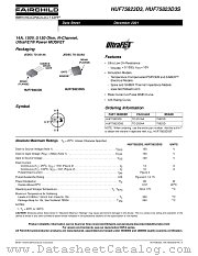 HUF75823D3S datasheet pdf Fairchild Semiconductor