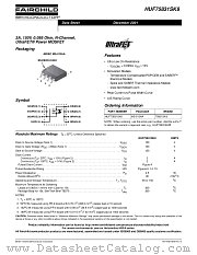 HUF75831SK8T datasheet pdf Fairchild Semiconductor