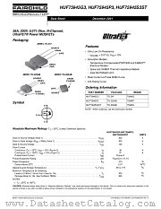 HUF75945G3 datasheet pdf Fairchild Semiconductor