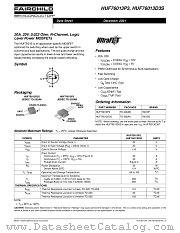 HUF76013P3 datasheet pdf Fairchild Semiconductor