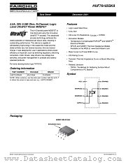 HUF76105SK8 datasheet pdf Fairchild Semiconductor