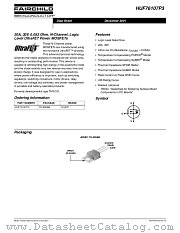 HUF76107P3 datasheet pdf Fairchild Semiconductor