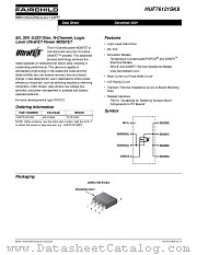 HUF76121SK8 datasheet pdf Fairchild Semiconductor