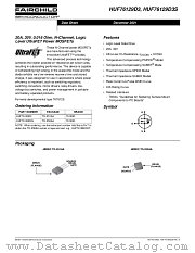 HUF76129D3 datasheet pdf Fairchild Semiconductor