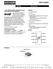 HUF76132SK8 datasheet pdf Fairchild Semiconductor