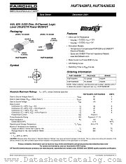 HUF76429P3 datasheet pdf Fairchild Semiconductor