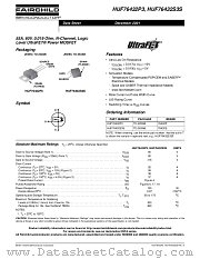 HUF76432S3S datasheet pdf Fairchild Semiconductor