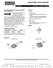 HUFA75329D3 datasheet pdf Fairchild Semiconductor