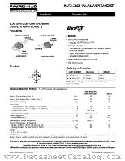 HUFA75631S3S datasheet pdf Fairchild Semiconductor