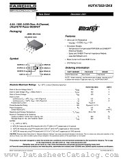 HUFA75631SK8 datasheet pdf Fairchild Semiconductor