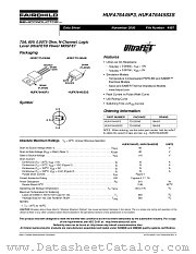 HUFA76445S3S datasheet pdf Fairchild Semiconductor